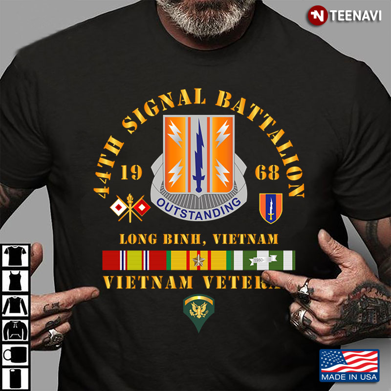 New Version Outstanding 44th Signal Battalion Veteran Long Binh Viet Nam