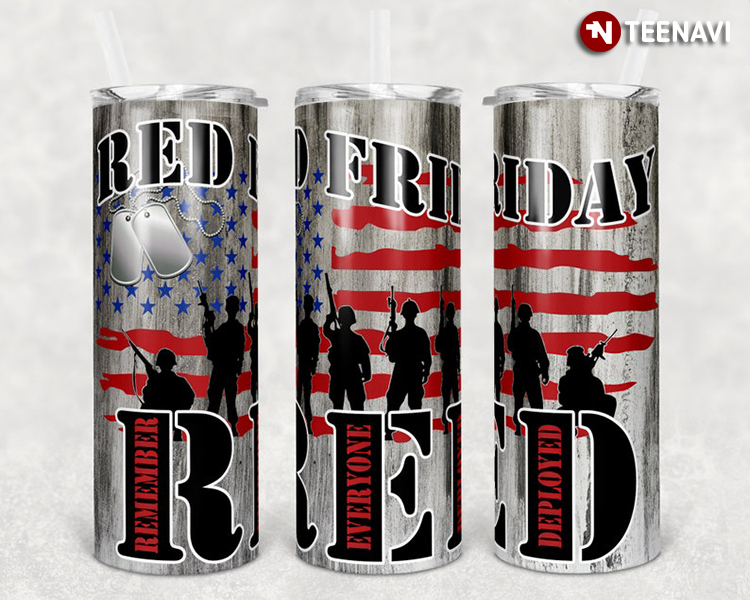 Remember Red Friday American Soldier