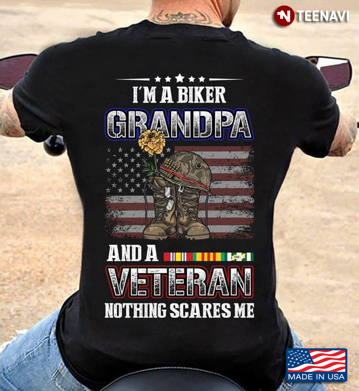 I'm A Biker Grandpa And A Veteran Nothing Scares Me
