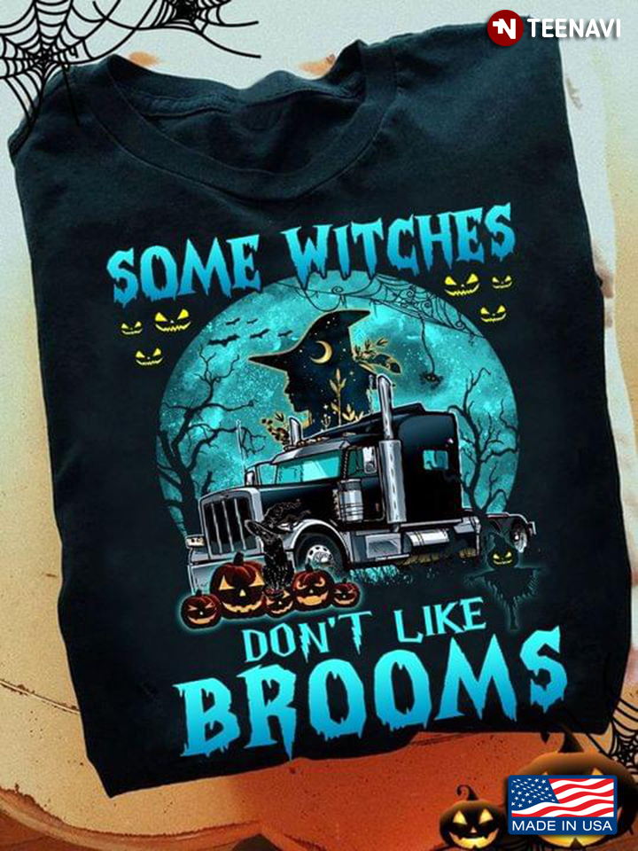 Some Witches Don't Like Brooms Truck for Halloween