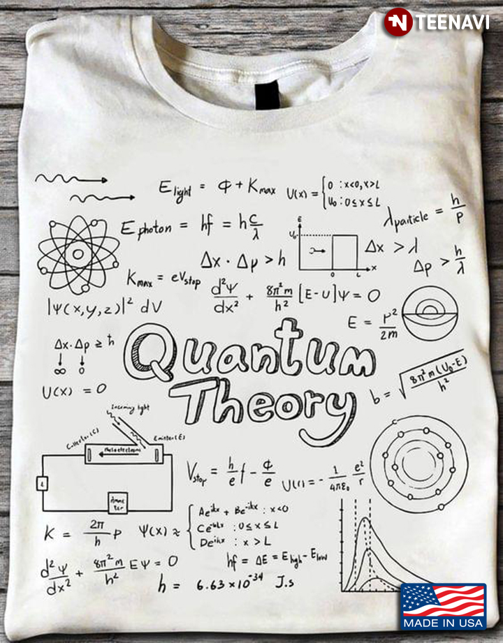 Quantum Theory Physics Funny Design