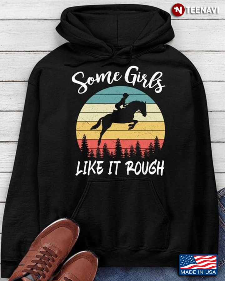 Vintage Some Girls Like It Rough Horse Riding