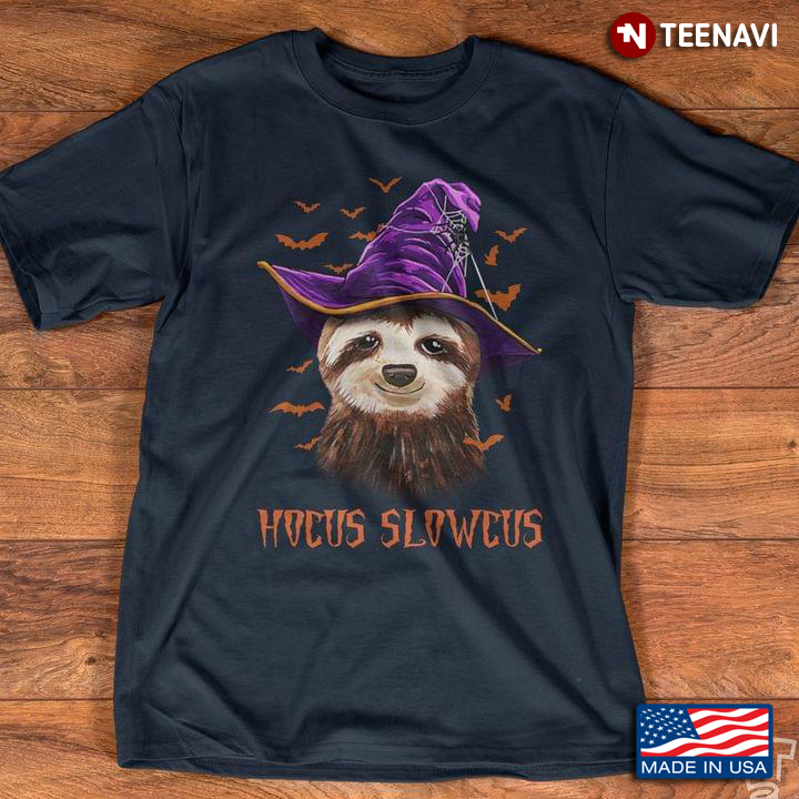 Hocus Slowcus Sloth Witch for Halloween