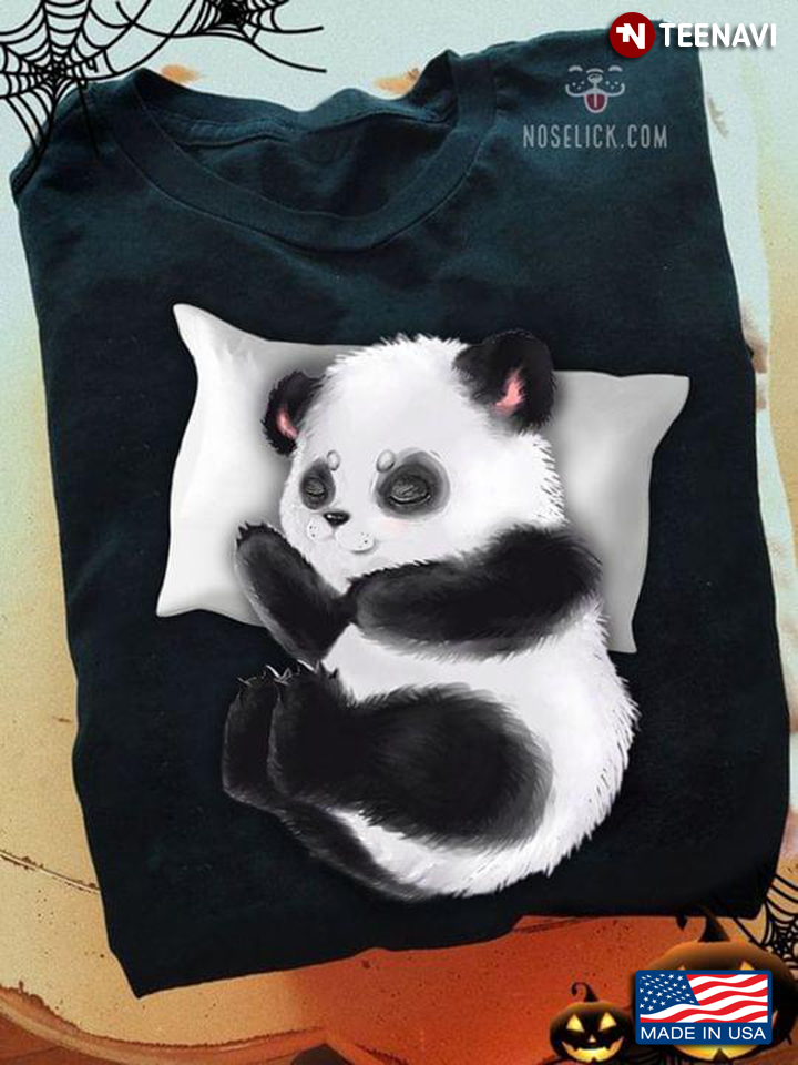 Cute Panda Is Sleeping for Animal Lover