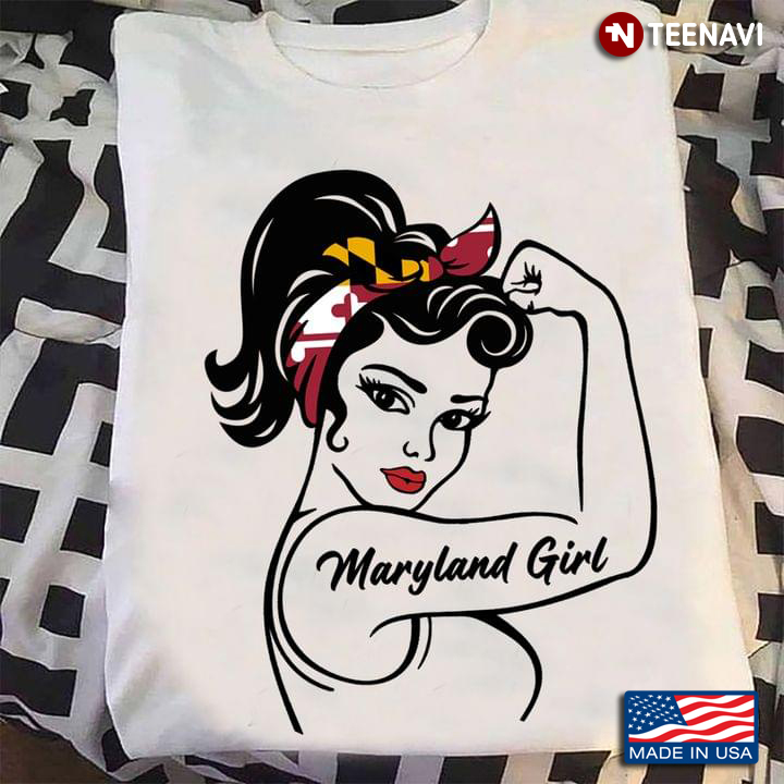 Maryland Girl Strong Girl With Headband