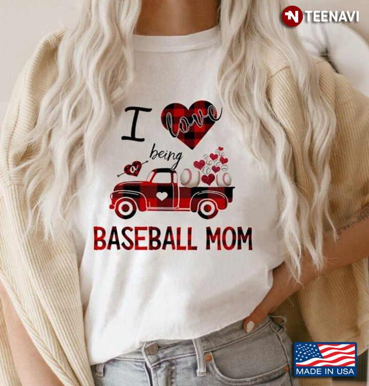 I Love Being Baseball Mom for Mother's Day