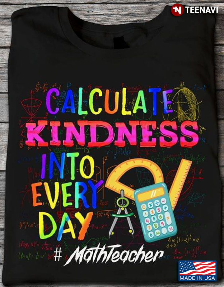 Calculate Kindness Into Every Day Math Teacher