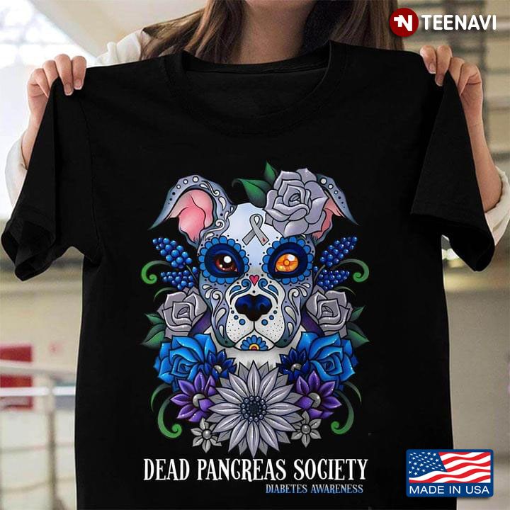 Dead Pancreas Society Diabetes Awareness Jack Russell Terrier Sugar Skull Tattoo