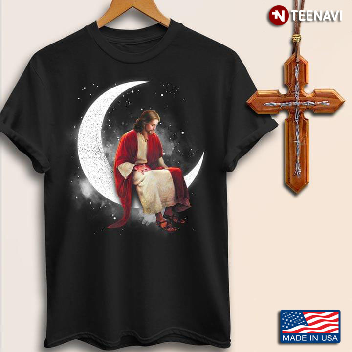 Jesus Sits On The Moon for Christian
