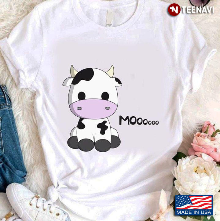 Moooooo Cute Cow for Animal Lover