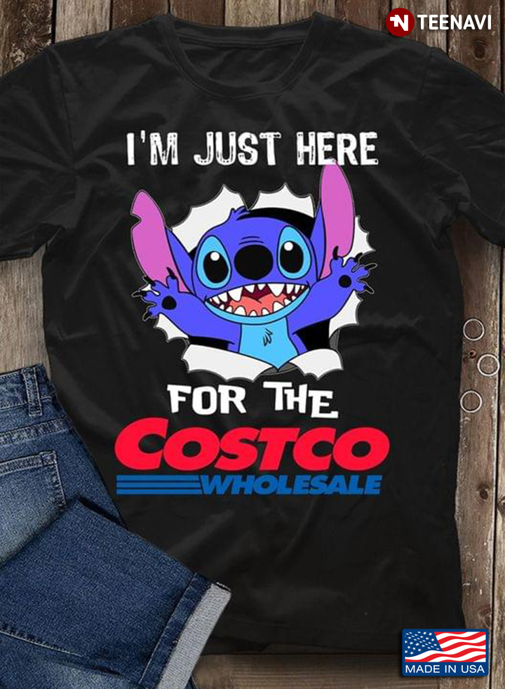 Stitch I'm Just Here For The Costco Wholesale