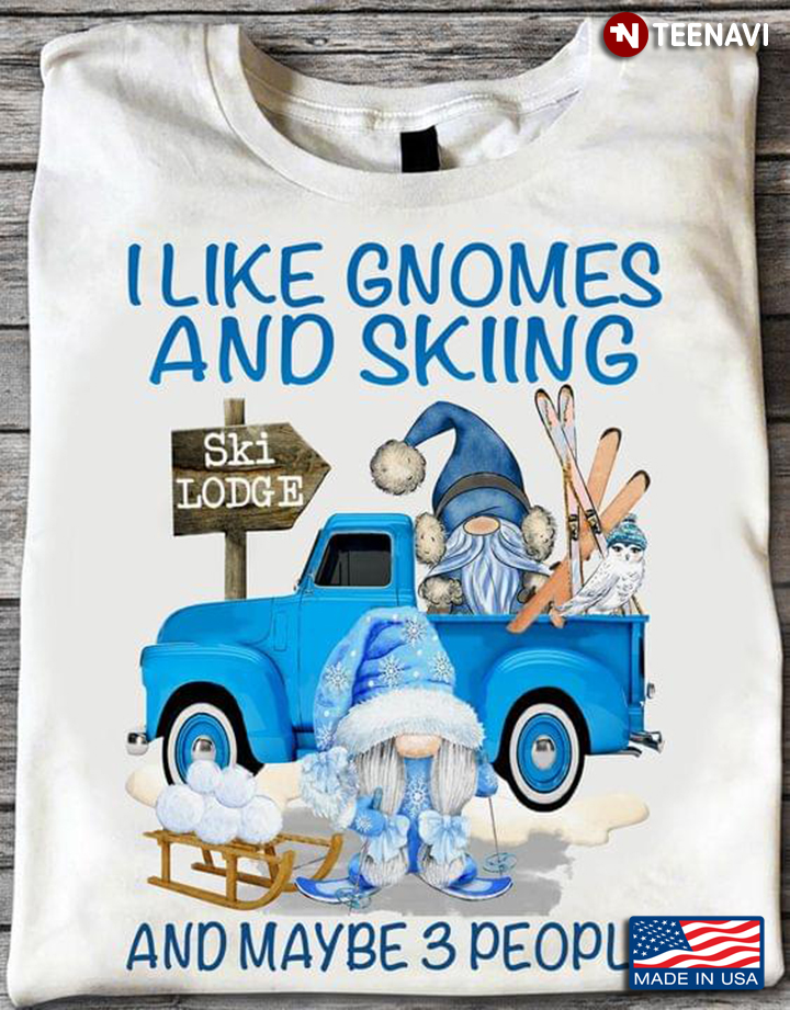 I Like Gnomes And Skiing And Maybe 3 People
