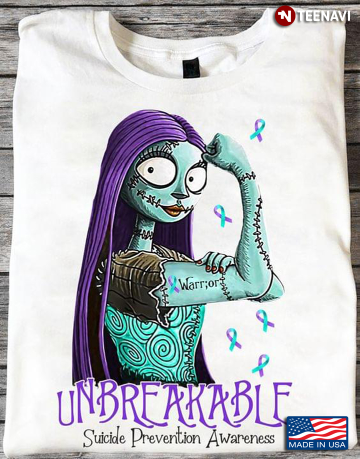 Unbreakable Suicide Prevention Awareness Sally The Nightmare Before Christmas