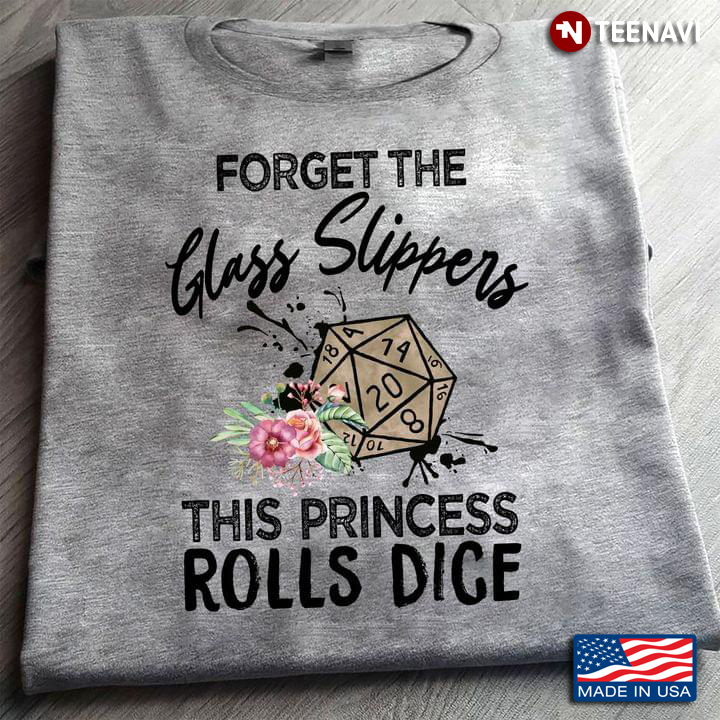 Forget The Glass Slippers This Princess Rolls Dice Dungeons & Dragons for Game Lover