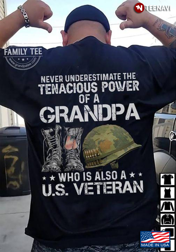 Never Underestimate The Tenacious Power Of A Grandpa Who Is Also A US Veteran