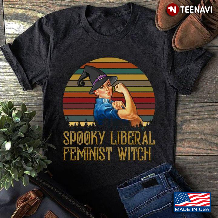 Vintage Spooky Liberal Feminist Witch