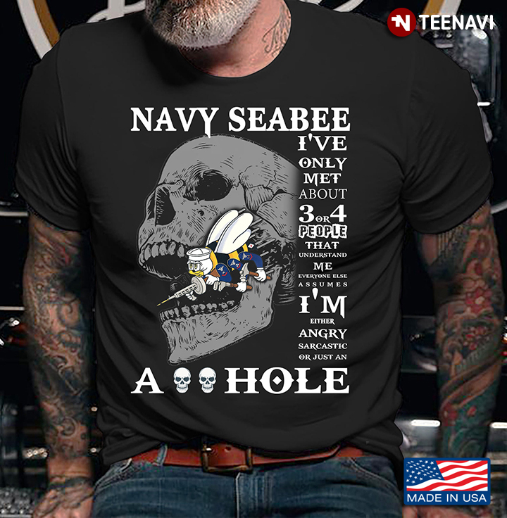 Skull Navy Seabee I've Only Met About 3 Or 4 People That Understand Me