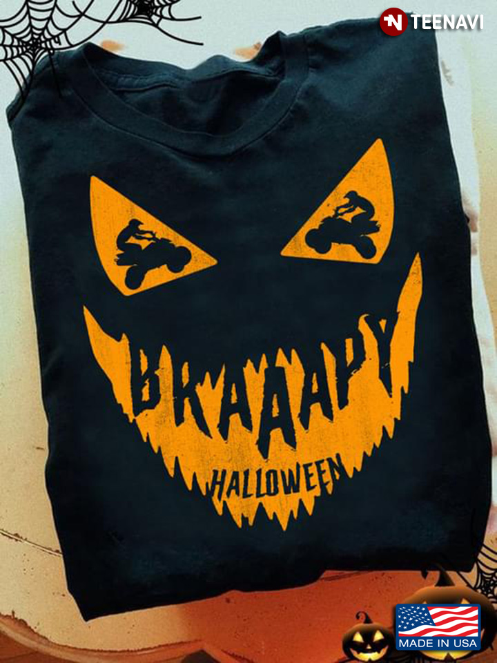 Braaapy Halloween Riding Man Gifts for Biker