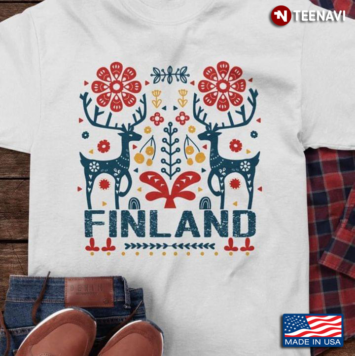 Finland Folk Christmas Funny Design