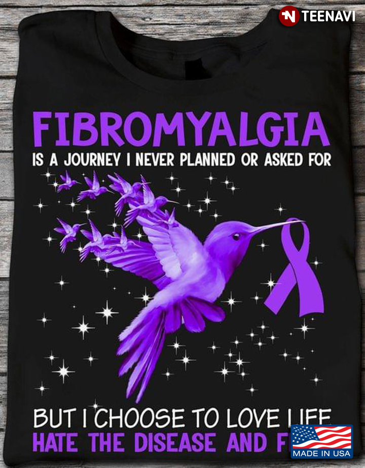 Hummingbird Fibromyalgia Is A Journey I Never Planned Or Asked For But I Choose To Love Life