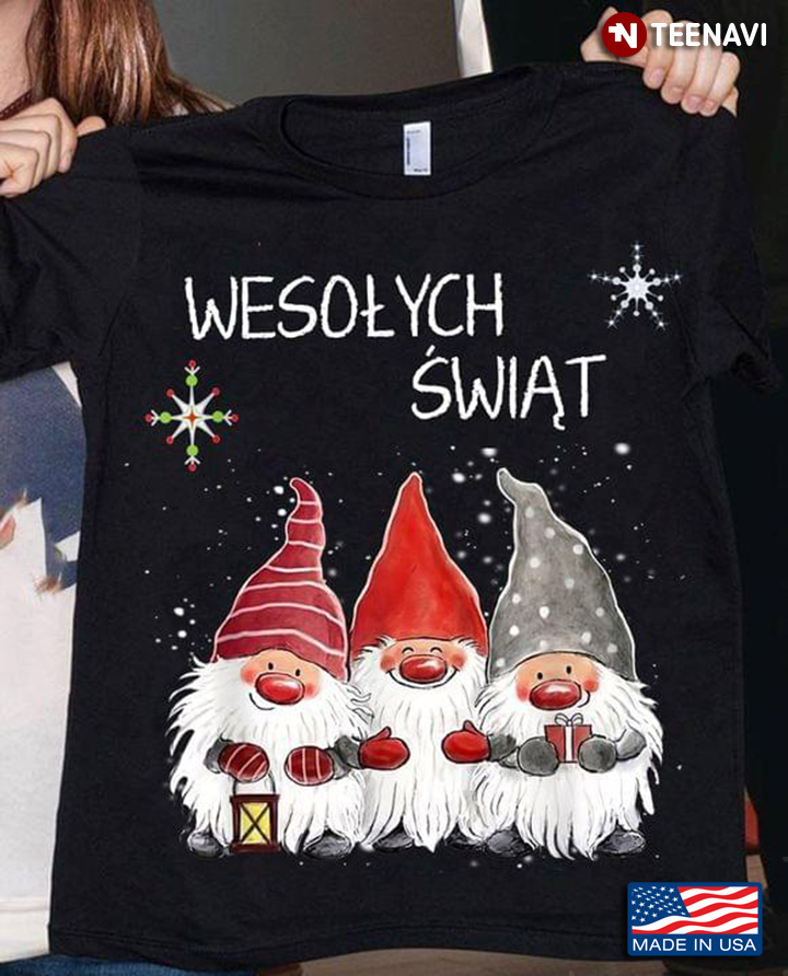 Wesolych Swiat Gnomes for Christmas
