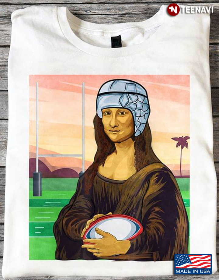 Mona Lisa Rugby for Rugby Lover