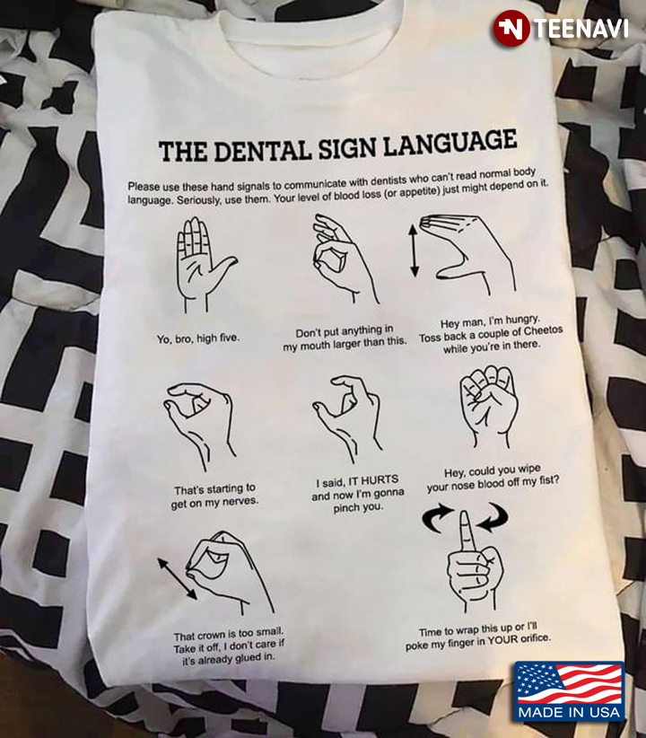 The Dental Sign Language Hand Signals Dentist