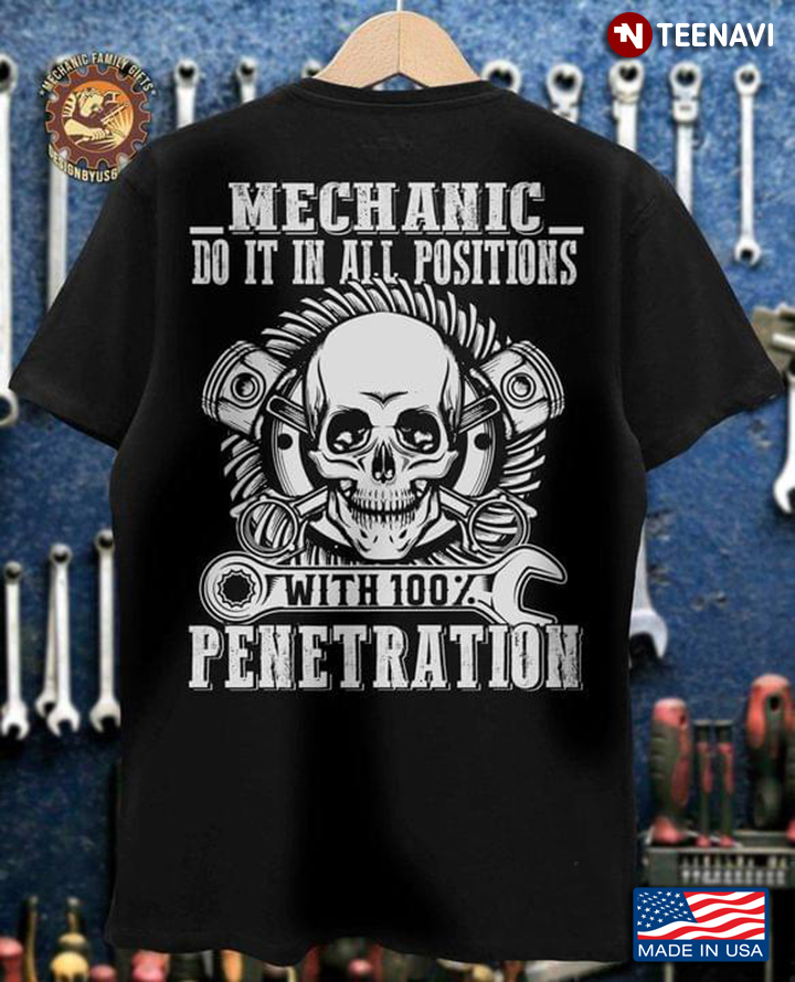 Skull Mechanic Do It In All Positions With 100% Penetration