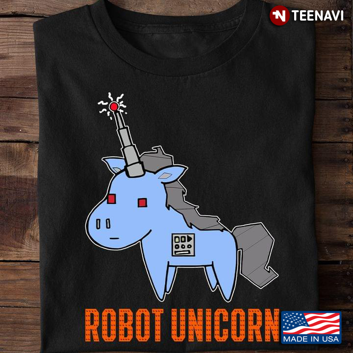 Robot Unicorn Funny Design