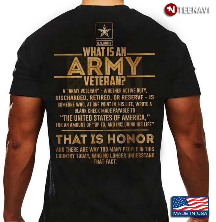 US Army What Is An Army Veteran Whether Active Duty Discharged Retired Or Reserve