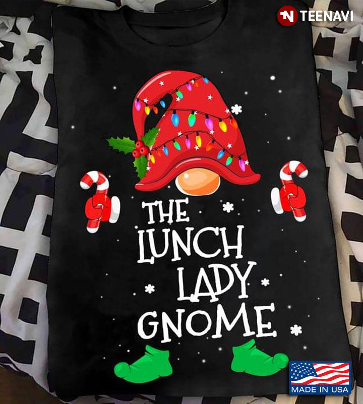 The Lunch Lady Gnome for Christmas