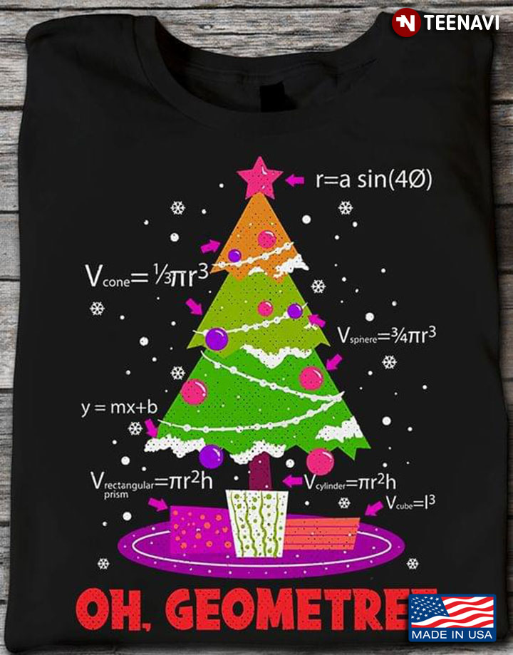 Oh Geometree Funny Math for Christmas