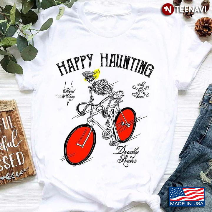 Happy Haunting Deadly Rader Bicycle Halloween