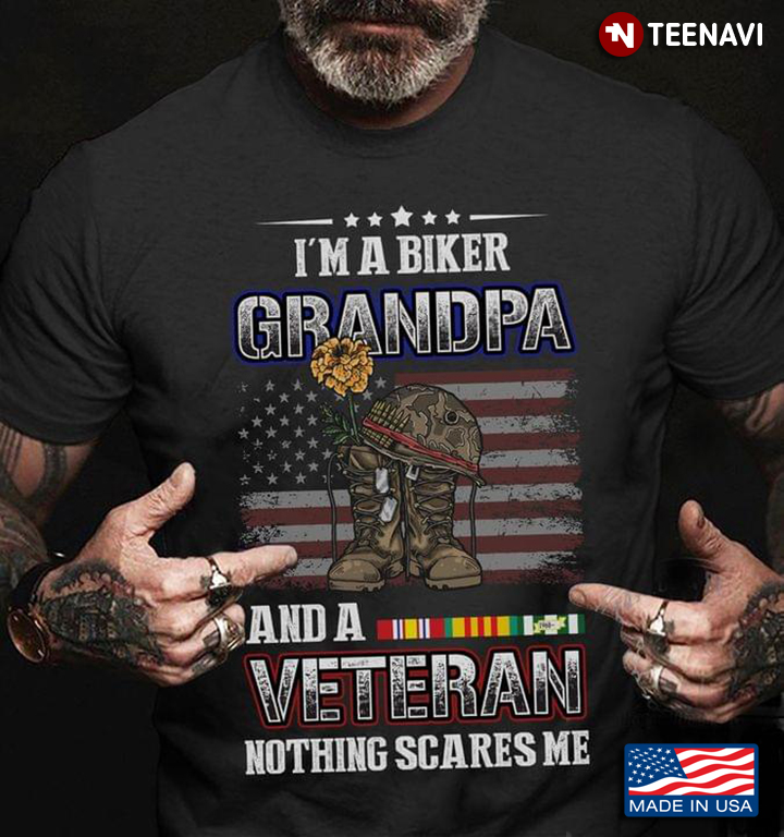 I’m A Biker Grandpa And A Veteran Nothing Scares Me