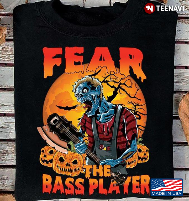 Zombie Halloween Fear The Bass Player