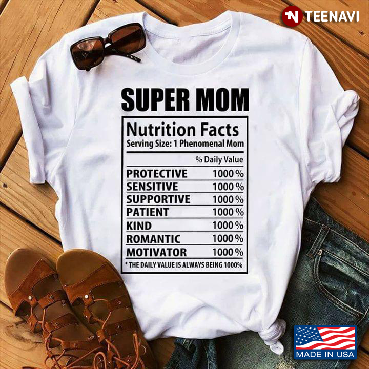 Super Mom Nutrition Facts