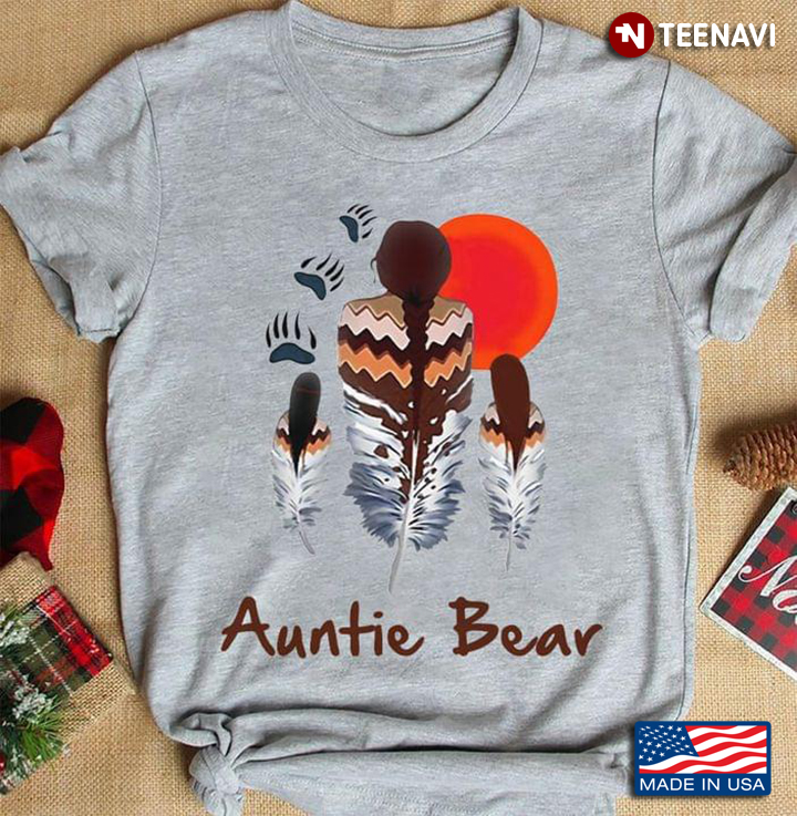 Auntie Bear Native American Blood Moon