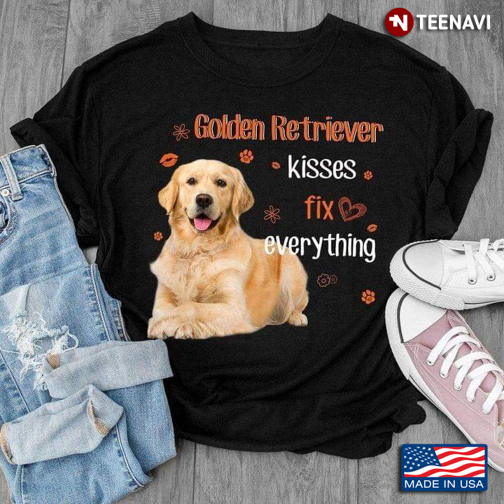 Golden Retriever Kisses Fix Everything