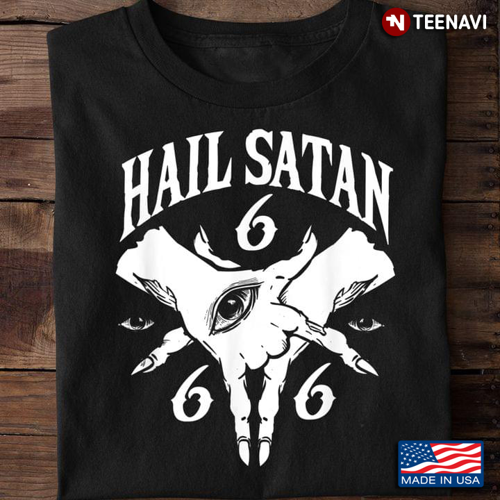 Hail Satan Skull’s Hands Halloween