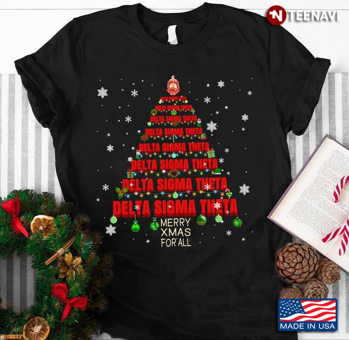 Delta Sigma Theta Tree Merry Christmas