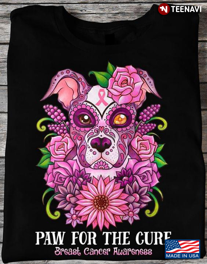 Paws For The Cure Pitbull Breast Cancer Awareness