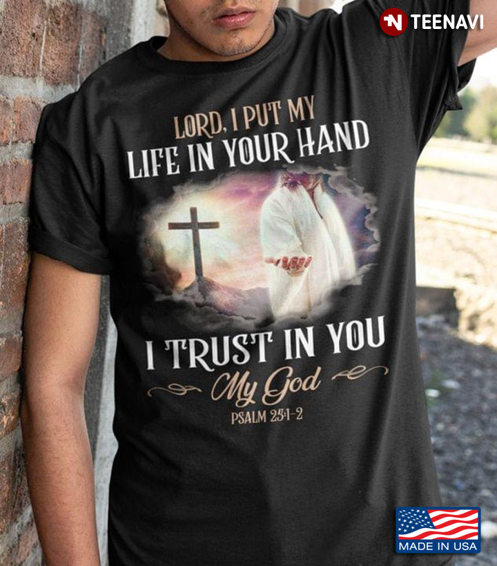 Lord I Put My Life In Your Hand I Trust In You My God