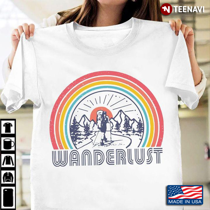 Wanderlust For Hiking And Traveling Lover