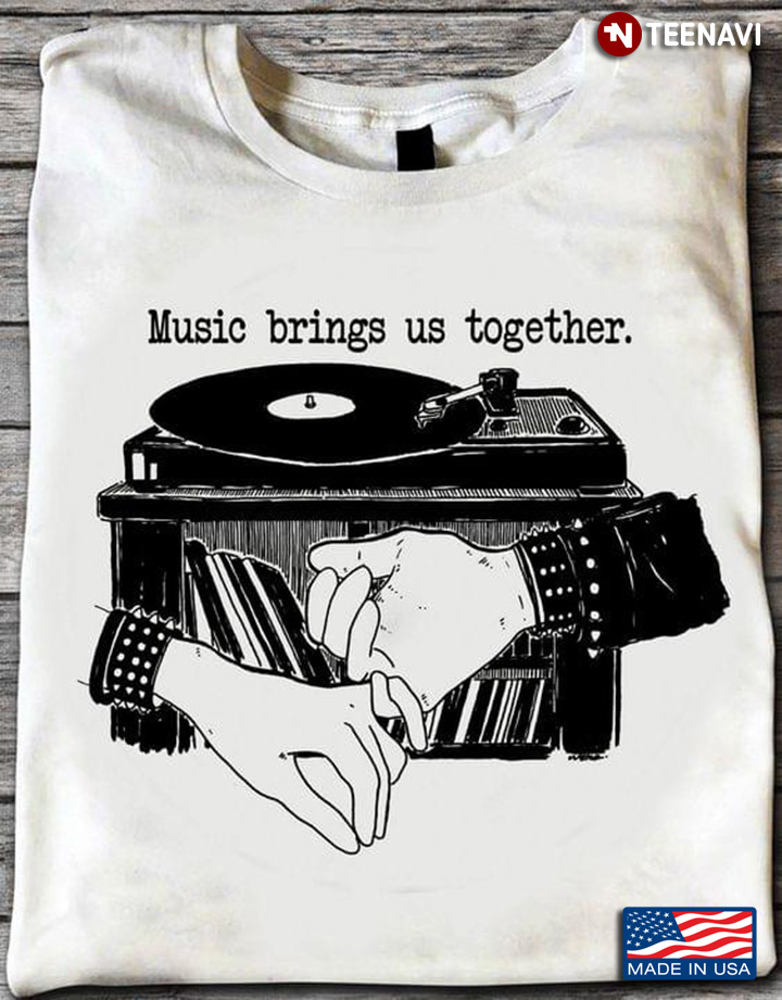 Music Bring Us Together Vinyl Collection Lover