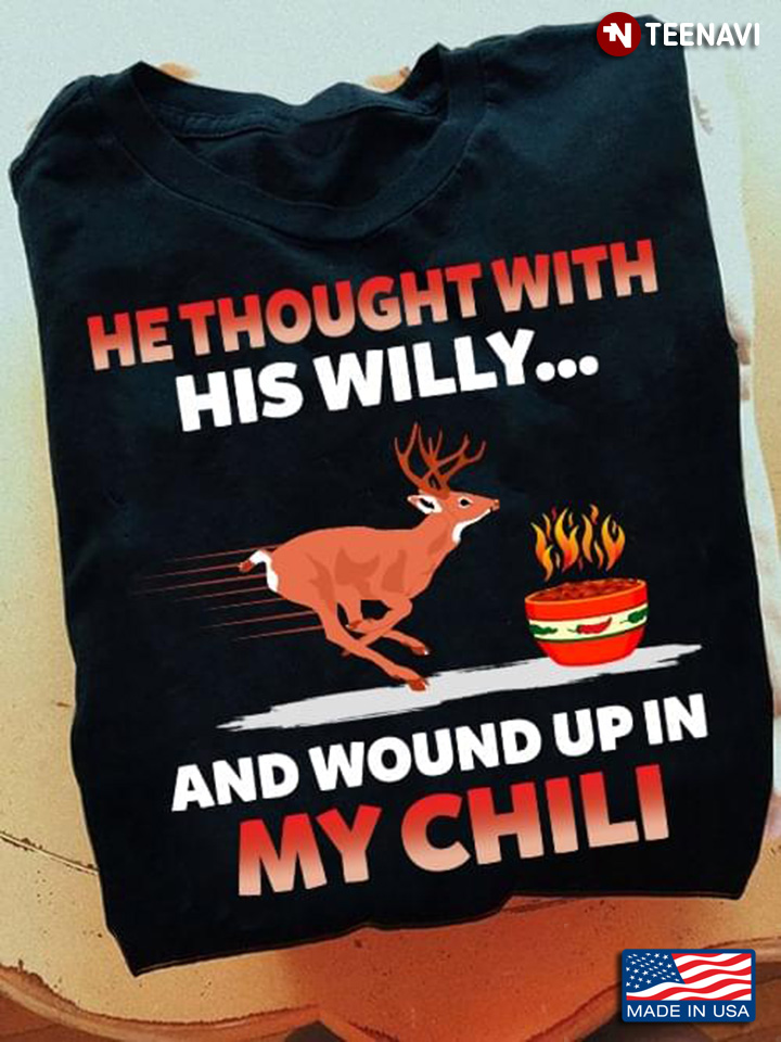 Funny Deer He Thought With His Willy And Wound Up In My Chili