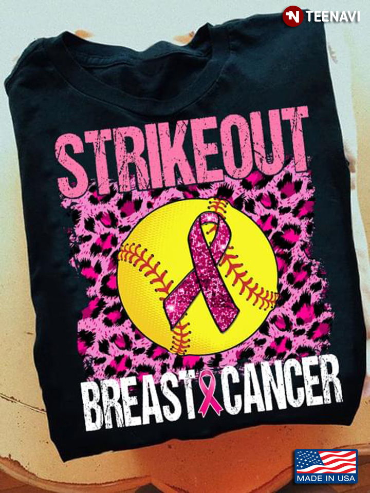 Strike Out Breast Cancer Awareness Softball Fighter