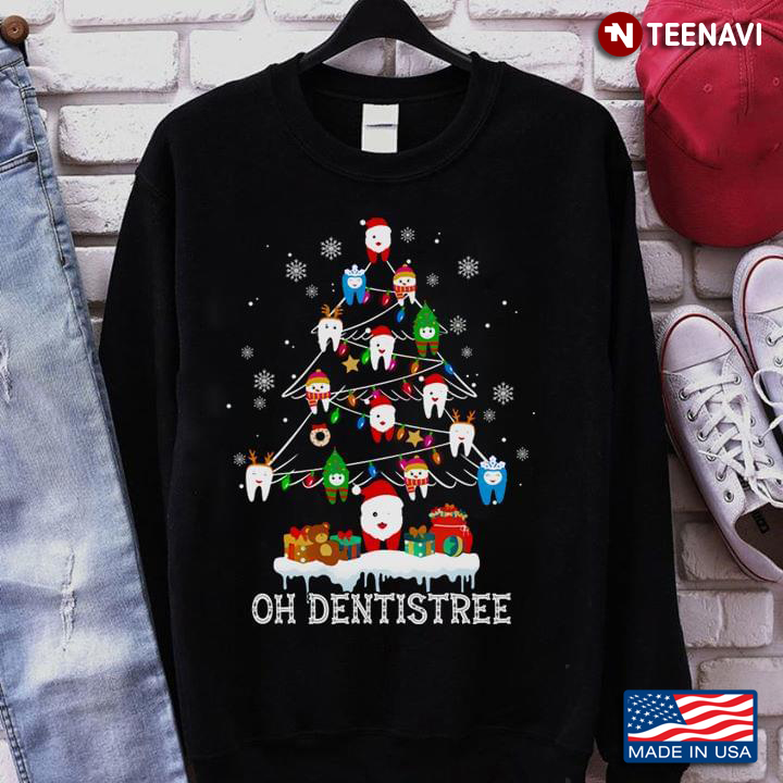 Oh Dentistree Snowflakes Merry Christmas Dental Humour