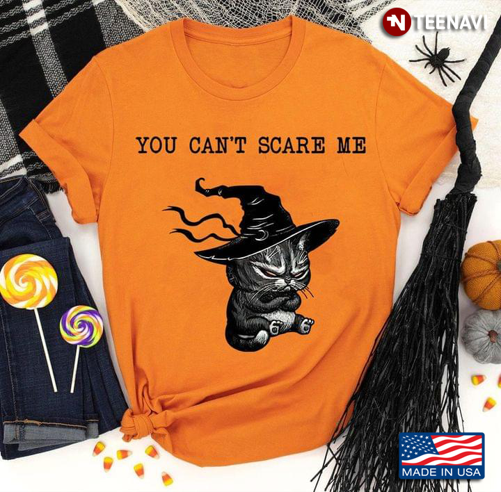 You Can’t Scare Me Grumpy Cat Witch