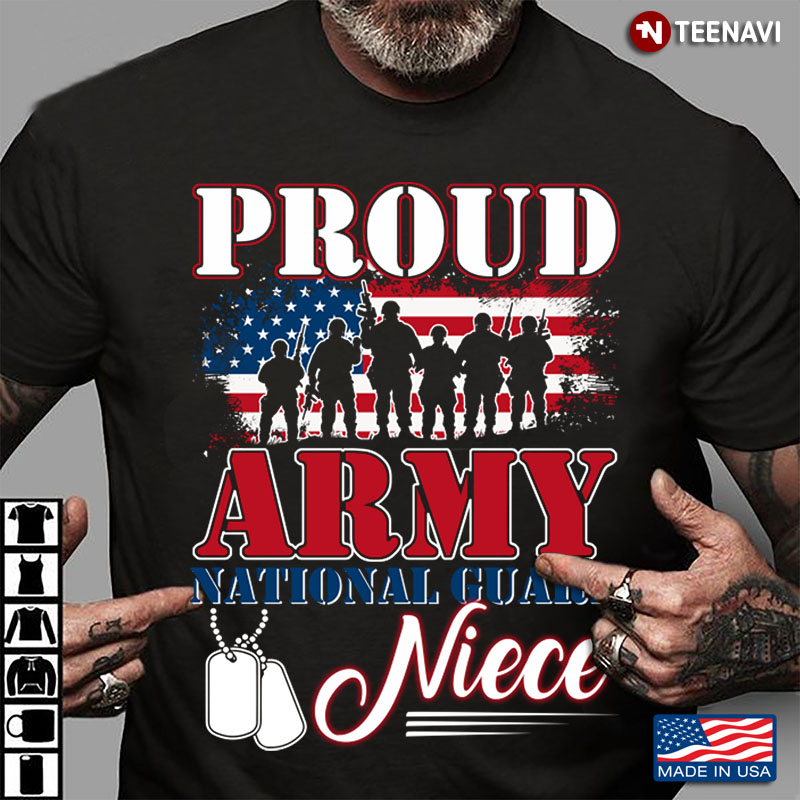 Proud Army National Guard Niece U.S. Military Gift