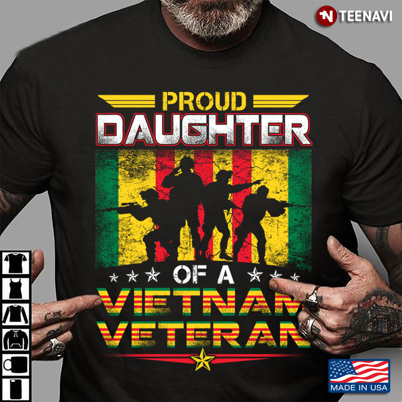 Flag Of Vietnam Proud Daughter Of A Vietnam Veteran Flag